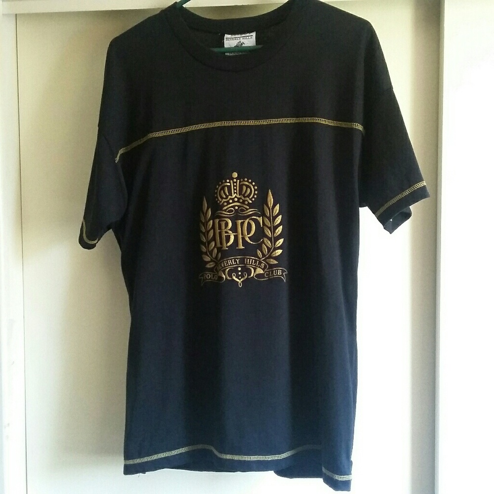 Vintage Black Beverly Hills Polo Club Shirt
